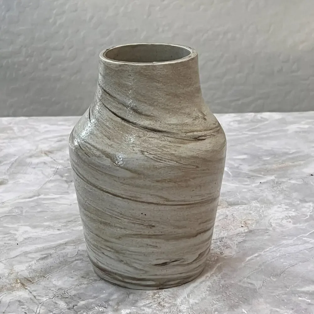 Studio Art Pottery Vase 6.5